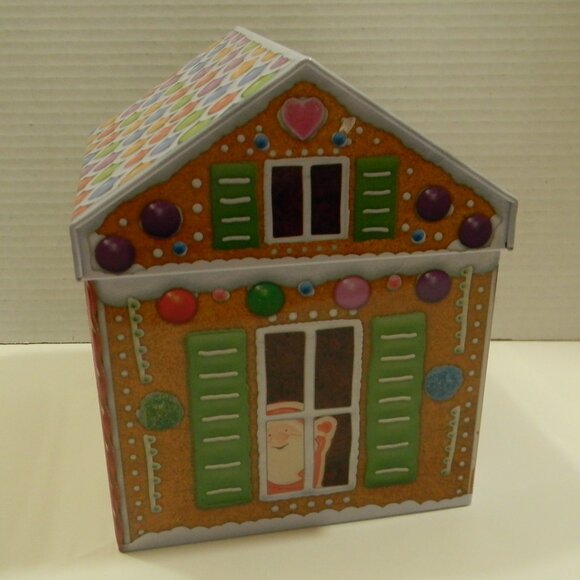 Eurographics Gingerbread House Christmas Jigsaw Puzzle in Tin 550 Piece NIP - Picture 2 of 8